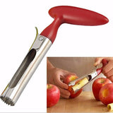 apple Corer, Stainless Steel Kitchen Gadget Tool Fruit Seeder Core Remover Fruit Vegetable Tools Apple Pear Corer Easy Twist
