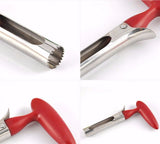 apple Corer, Stainless Steel Kitchen Gadget Tool Fruit Seeder Core Remover Fruit Vegetable Tools Apple Pear Corer Easy Twist