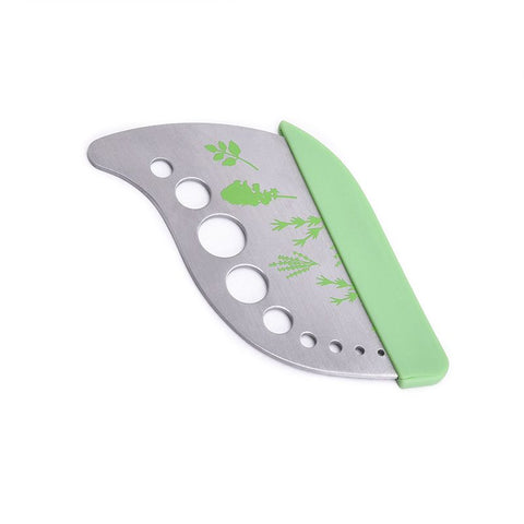 Herb Stripper Tool Leaf Stripper 9 Holes Herb Zip Tool Herb Chopper 2 in 1 Kitchen Gadgets for Thyme Rosemary Basil In Australia - Darrahopens