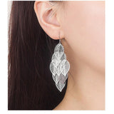 Dangle Earrings for Women Handmade Super Lightweight Chandelier Dangle Drop Earring Gold Silver Plated