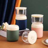 Insulated Yogurt Container with Topping Cereal or Oatmeal bowl, Portable 2-in-1 Food Storage Granola, Snack, Breakfast （3pcs） In Australia - Darrahopens