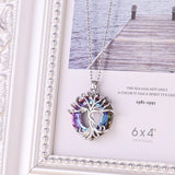 Necklace Tree of Life with Shining Crystal Sweet Female Friendship Jewelry Gift Sister Bestfriend Girlfriends Necklace Tree In Australia - Darrahopens