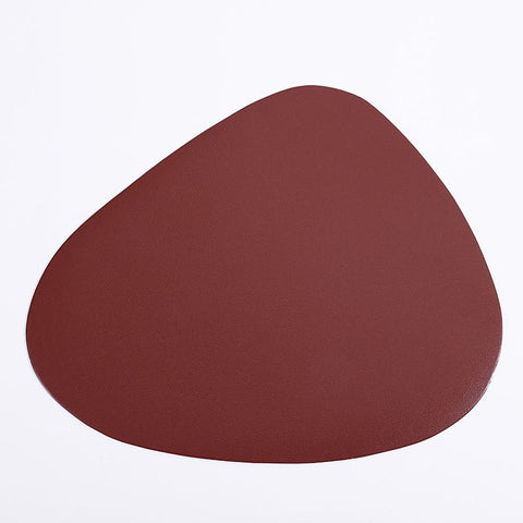 Placemats Set of 4 for Dining Table, Wine Red Leather Table Mats Place Mats Wipeable Washable Placemats for Kitchen Dining Table In Australia - Darrahopens