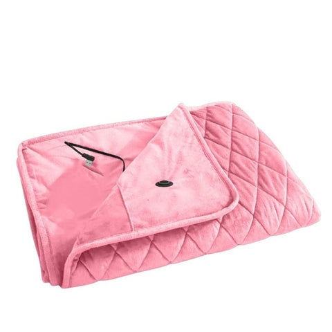 Large Electric Blanket Powered by Power Bank Winter Bed Warmer USB Heated Blanket Body Heater (Size : 100x140cm  Zipper) In Australia - Darrahopens