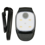 Outdoor Night Clip on Running Lights Reflective USB Rechargeable LED Light Lightweight Running Gear Plastic Safety Light Running