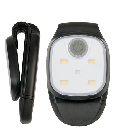 Outdoor Night Clip on Running Lights Reflective USB Rechargeable LED Light Lightweight Running Gear Plastic Safety Light Running