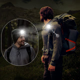 Outdoor Night Clip on Running Lights Reflective USB Rechargeable LED Light Lightweight Running Gear Plastic Safety Light Running In Australia - Darrahopens