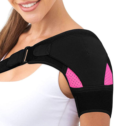 Shoulder Brace Arm Sling for Torn Rotator Cuff Support Compression and Stability Shoulder Harness Sleeve Wrap with Ice Pack Pocket In Australia - Darrahopens