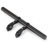 Bike Bicycle Double Handlebar Extender Extension,11.8"(30 cm) Aluminum alloy Super Long Bracket Accessories，For Bike Mounts