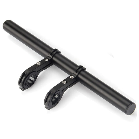 Bike Bicycle Double Handlebar Extender Extension,11.8"(30 cm) Aluminum alloy Super Long Bracket Accessories，For Bike Mounts