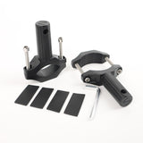 2pcs Front Fork Lamp Mount Pole Brackets,Headlight Fog Light Mounting Holder,Extension Tube Clamp for Motorcycle