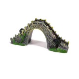 Tank Decoration Aquarium Ornament Poly Resin Bridge,Wonderful for The Underwater Environment, Aquariums, Fish Tank, Gardens