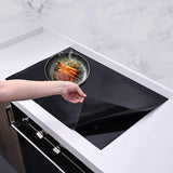 Induction Cooktop Protector Mat Electric Stove Burner Covers Antiscratch As Glass Top Stove Cover Durable Easy Install Easy to Use