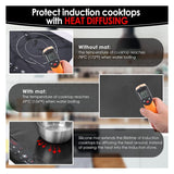 Induction Cooktop Protector Mat Electric Stove Burner Covers Antiscratch As Glass Top Stove Cover Durable Easy Install Easy to Use