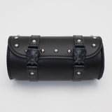 Motorcycle Handlebar Bag, Motorcycle Fork Tool Bag Motorcycle Tool Bag With 2 Straps Leather Black Universal for Motorcycle Front In Australia - Darrahopens