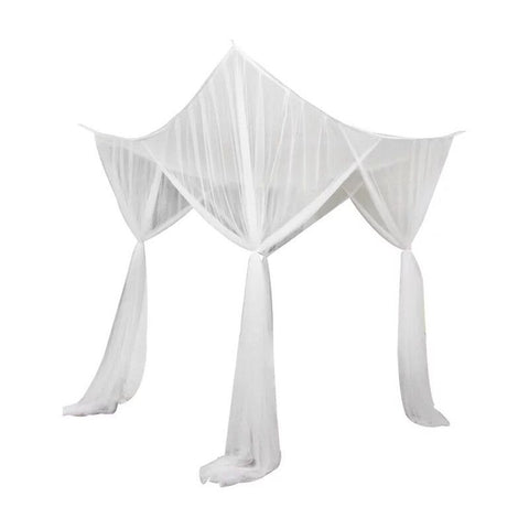 4 Corner Post Canopy Bed Curtain Queen, Bed Canopy Curtains Twin, King Bed Canopy Curtains for Decor Cribs, Adult Bedroom Bed Kids In Australia - Darrahopens