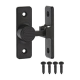 Door Lock Latch, 90 Degree Sliding Barn Door Locks, Barn Door Lock Latch Hardware, Flip Door Locks for Barn, Gate,Window, Black In Australia - Darrahopens