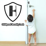 Door Lock Latch, 90 Degree Sliding Barn Door Locks, Barn Door Lock Latch Hardware, Flip Door Locks for Barn, Gate,Window, Black In Australia - Darrahopens