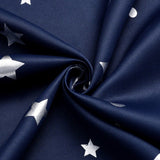 Navy Blue Star Blackout Curtains for Boys Nursery Panel Sets, Space Theme Kids Curtains Room Darkening Noise Cancelling Window In Australia - Darrahopens