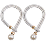 Curtain Tieback, 2 Pack Big Pearl Curtain Ties Rope, Adjustable Pull-Out Rope Curtain Holdbacks, Decoration No Punching Required In Australia - Darrahopens