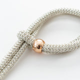 Curtain Tieback, 2 Pack Big Pearl Curtain Ties Rope, Adjustable Pull-Out Rope Curtain Holdbacks, Decoration No Punching Required