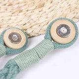 Strong Magnetic Curtain Tiebacks 2pcs Heavy Duty Curtain Rope Tieback Curtain Holdbacks Holders for Home Bedroom Office Decorative