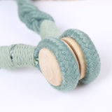 Strong Magnetic Curtain Tiebacks 2pcs Heavy Duty Curtain Rope Tieback Curtain Holdbacks Holders for Home Bedroom Office Decorative