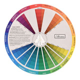 Color Wheel Paint Mixing Learning Guide Color Matching Guide Art Class Teaching Tool for Makeup Blending Board Chart In Australia - Darrahopens