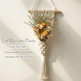 4 Pack Air Plants Holders Air Fern Macrame Plant Hanger Indoor Hanging Planter Basket for Tillandsias Display Air Plant Stand In Australia - Darrahopens