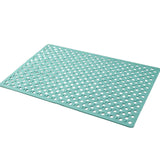 Non Slip Shower Mat with Drain Holes and Suction Cup,Thick Durable Tub Mat Comfy Massage Bathroom Mat for Shower Stall Bathtub