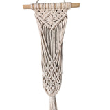 Hand-Woven Wall Flowerpot Hanging Basket net Bag Wall-Mounted Garden Home Rope Holder Woven Beige Stand Flower for Net Hanger In Australia - Darrahopens