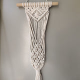 Hand-Woven Wall Flowerpot Hanging Basket net Bag Wall-Mounted Garden Home Rope Holder Woven Beige Stand Flower for Net Hanger In Australia - Darrahopens