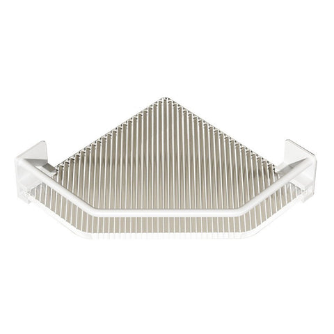 Corner Shower Caddy,Self Adhesive Bathroom Shower Shelves,No Drilling Wall Mount Bathroom Shelf Shampoo Holder Storage Rack Rust In Australia - Darrahopens