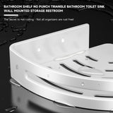 Shower Corner Shelf 2 Pack Shower Organizer Corner No Drilling Required, Aluminum Basket Shampoo Kitchen (Triangle Basket) In Australia - Darrahopens
