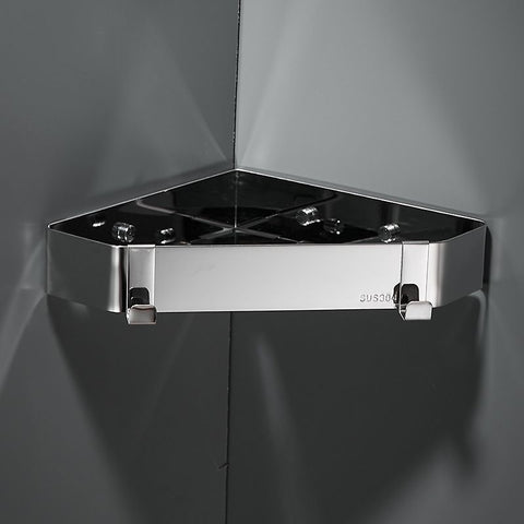 Shower Shelf Racks Stainles Steel Corner Shower Caddy,Bathroom Shower Organizer,No Drilling Wall Mounted Shower Rack Shower Caddy In Australia - Darrahopens
