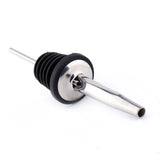 Stainless Steel Pourer, Flow Vented Pourer Wine Liquor Bottle Spout Stopper, Olive Oil and Vinegar Tapered Stopper Spout