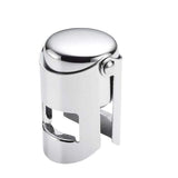 Champagne Stopper Stainless Steel Cork Sealant For Sparkling Wine Premium Anti-Leak Bubble Retention Protection No Sharp （2pcs）