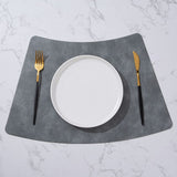 Chinese Restaurant Dining Table Mat Heat Insulation Mat Household Washable Tableware Mat Heat-Resistant Placemats （3pcs）