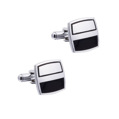 Men's Cufflinks Men's Glossy Metal French Shirt Cufflinks for Wedding Business Enamel Cufflinks Men'S Shirt Business Cufflinks In Australia - Darrahopens