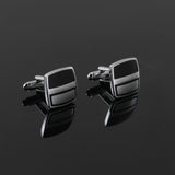 Men's Cufflinks Men's Glossy Metal French Shirt Cufflinks for Wedding Business Enamel Cufflinks Men'S Shirt Business Cufflinks In Australia - Darrahopens