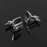 Men's Cufflinks Men's Glossy Metal French Shirt Cufflinks for Wedding Business Enamel Cufflinks Men'S Shirt Business Cufflinks In Australia - Darrahopens