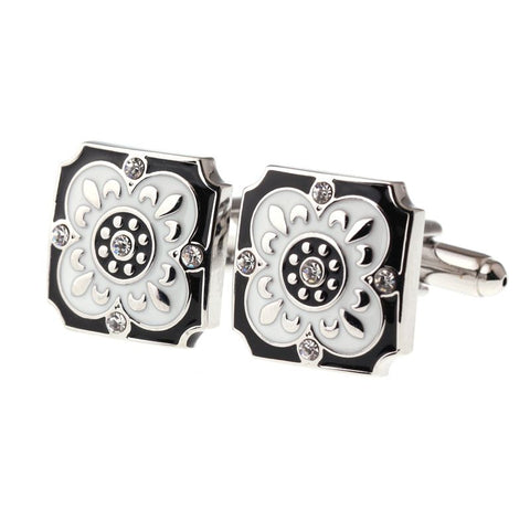 Cufflinks 1 Pairs Of Square Carved Men'S Cufflinks Shirt Business Cuffs
Men'S Shirt Cufflinks Square Vintage Carved Cuff French