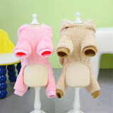 Easter Dog Bunny Costume Outfit Rabbit Ears Hoodie Puppy Clothes with Carrot Pocket for Pet Small Medium Dogs Cats Chihuahua（2pcs）