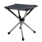 Camping Stool,Small Folding Chair,ightweight Folding Stool Compact Backpacking Stool with Carry Bag （black） In Australia - Darrahopens