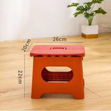 Folding Chairs Plastic Home Stool Outdoor Stool Outdoor Fishing Stool Folding Step Ladder Folding Step stools for Adults Foldable