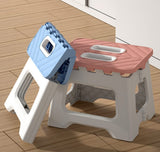 Outdoor Folding Chairs,Portable Plastic Low Stools,Portable Folding Stools for Adults and Children, Hiking, Beach Fishing. (3pcs)
