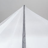 4 Corners Mosquito Net Princess Lace Poster Bedding Canopy Netting Full Sizes Netting White Bedding Home Decor Screen for Camping