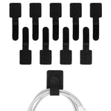 30pcs Adhesive Cable Ties,Black Double Coated Tissue Tape Tie Loop Wire Organizer Adhesive Mounts with Strong Fixation for Home In Australia - Darrahopens