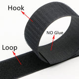 Hook and Loop Strip Tape Sew On Tape,Nylon Fabric Fastener Sticky Fastening Tape for Sewing Fixing Cushions,10pcs