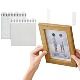 Heavy Duty Picture Hanging Strips Removable Hook and Loop Tape, No Damage Wall Hangers Strips for Frame and Wall Art （12pcs） In Australia - Darrahopens